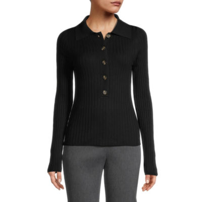 Worthington Womens Long Sleeve Pullover Sweater JCPenney