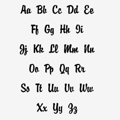 Personalized Name Script Earrings 