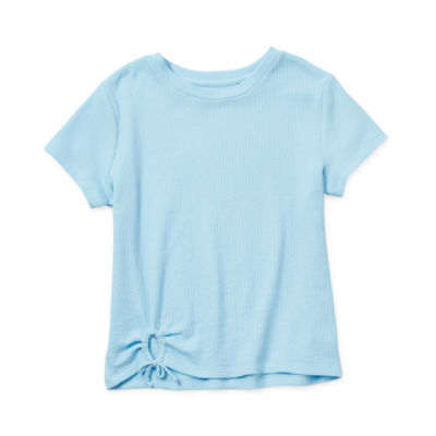 Thereabouts Little & Big Girls Round Neck Short Sleeve T-Shirt