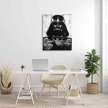Darth Vader BLACK CANVAS Painting Kit