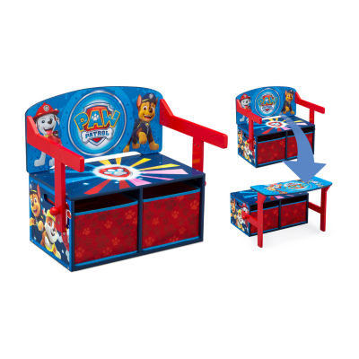 PAW Patrol Kids Wooden Storage Bench