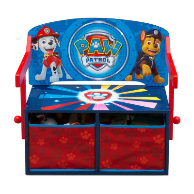 PAW Patrol Kids Wooden Storage Bench