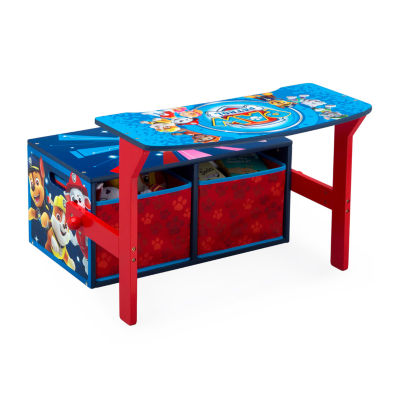 PAW Patrol Kids Wooden Storage Bench