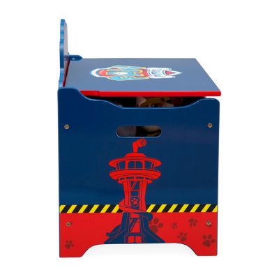 PAW Patrol Kids Deluxe Wooden Toy Box