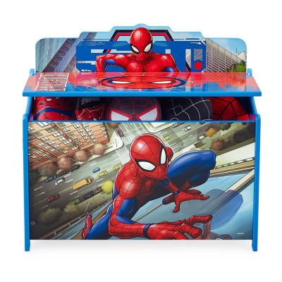 Marvel Spider-Man Deluxe Wooden Toy Box
