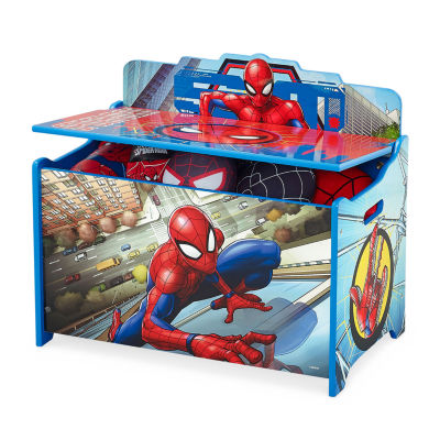 Marvel Spider-Man Deluxe Wooden Toy Box