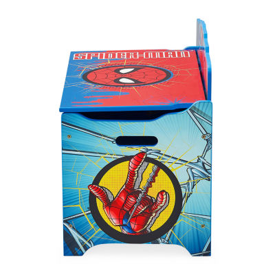 Marvel Spider-Man Deluxe Wooden Toy Box