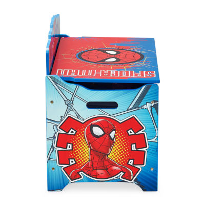 Marvel Spider-Man Deluxe Wooden Toy Box