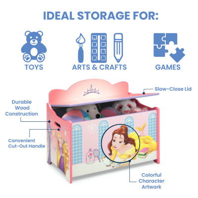 Disney Princess Wooden Toy Box