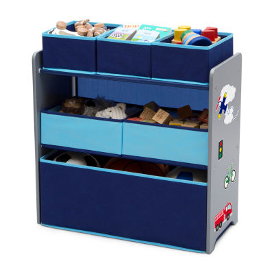 6-Cubby Toy Organizer