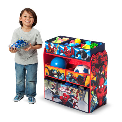 Marvel Spider-Man 6-Cubby Toy Organizer