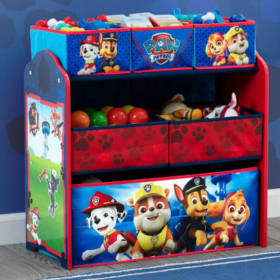 PAW Patrol Kids 6-Cubby Toy Organizer