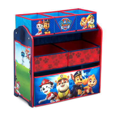 PAW Patrol Kids 6-Cubby Toy Organizer