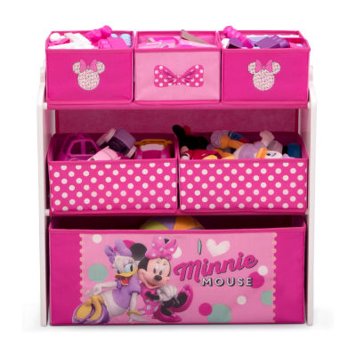 Disney Minnie Mouse 6-Cubby Toy Organizer