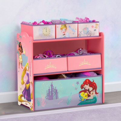 Disney Rapunzel 6-Cubby Toy Organizer