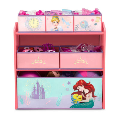 Disney Rapunzel 6-Cubby Toy Organizer