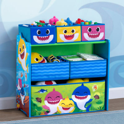 Baby Shark 6-Cubby Toy Organizers