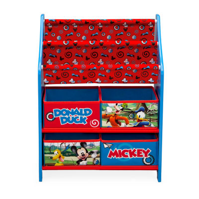 Disney Mickey Mouse 4-Cubby Toy Organizer