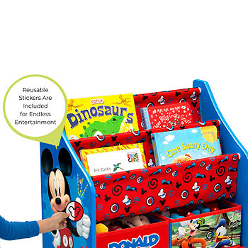 Minnie Mouse Deluxe Book & Toy Organizer - Delta Children