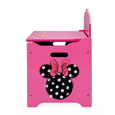 Disney Minnie Mouse Wooden Toy Box