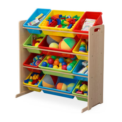 12-Cubby Toy Organizer