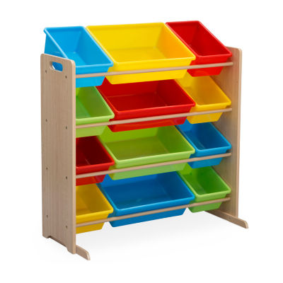 12-Cubby Toy Organizer