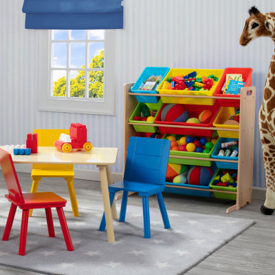 12-Cubby Toy Organizer