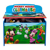 Disney Mickey Mouse Kids Wooden Storage Bench, Color: Blue - JCPenney