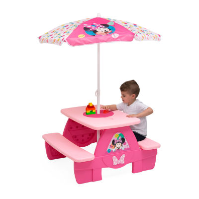 Disney Minnie Mouse Playdate Picnic Table