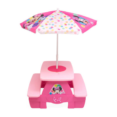 Disney minnie mouse discount table and chair set