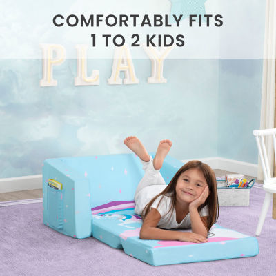 Convertible Kids Chair Blue