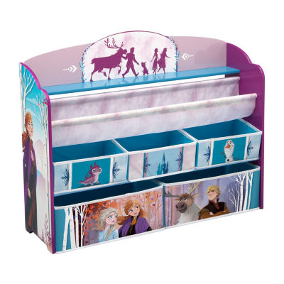 Disney Frozen II Deluxe Toy and Book Organizer