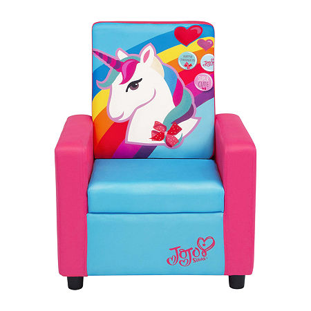 JoJo Siwa High Back Kids Chair, One Size, Blue