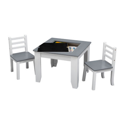 Chelsea Table and Chair Set Gray