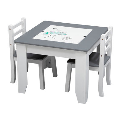 Chelsea Table and Chair Set Gray