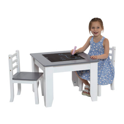 Chelsea Table and Chair Set Gray