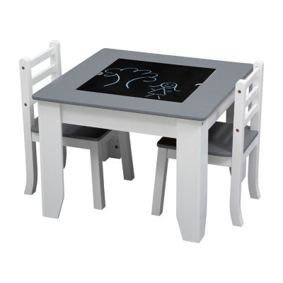 Chelsea Table and Chair Set Gray