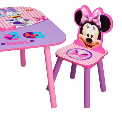Disney Minnie Mouse Kids Table and Chair Set