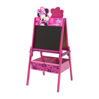 Delta Children Minnie Mouse Wooden Double-Sided Activity Easel Minnie Mouse Easel