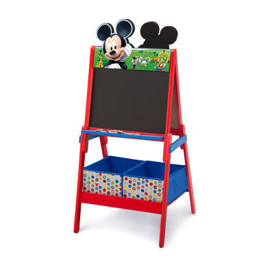 Delta Children Mickey Mouse Wooden Double-Sided Activity Easel Mickey Mouse Easels