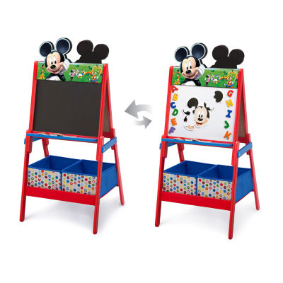 Delta Children Mickey Mouse Wooden Double-Sided Activity Easel Mickey Mouse Easel