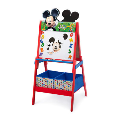 Delta Children Mickey Mouse Wooden Double-Sided Activity Easel Mickey Mouse Easels