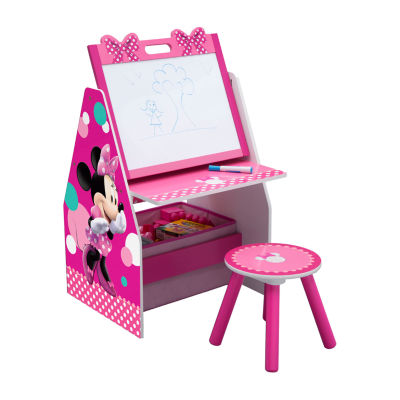 Delta Children Minnie Mouse Deluxe Kids Art Table Minnie Mouse 2-pc. Easels