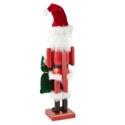 North Pole Trading Co. 14in Santa Clause Christmas Nutcracker