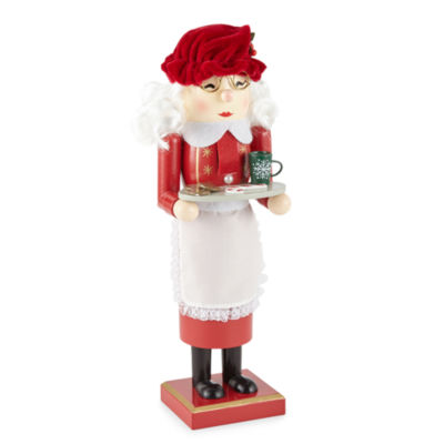 North Pole Trading Co. 14in Mrs. Clause Christmas Nutcracker