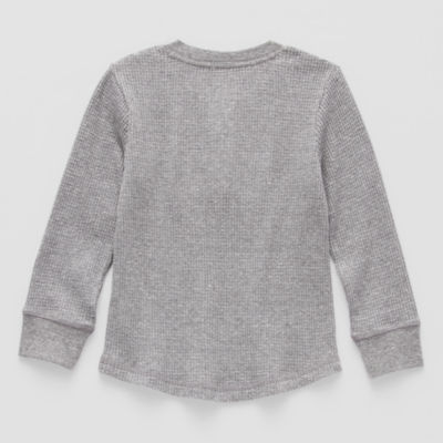 Okie Dokie Toddler & Little Boys Long Sleeve Henley Shirt