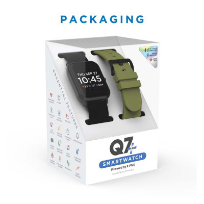 Q7 Unisex Adult Multicolor Smart Watch Q72s01a-G25