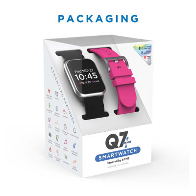 Q7 Unisex Adult Multicolor Smart Watch Q72s01a-G11