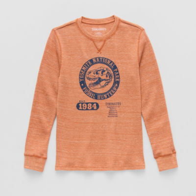 Thereabouts Little & Big Kid Boys Crew Neck Long Sleeve Regular Fit Thermal Top