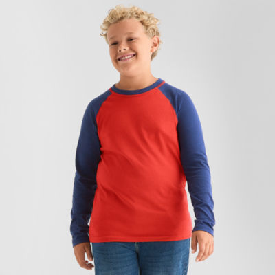 Thereabouts Little & Big Kid Boys Crew Neck Long Sleeve T-Shirt